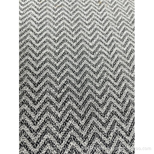Herringbone Knit Interlock Jacquard